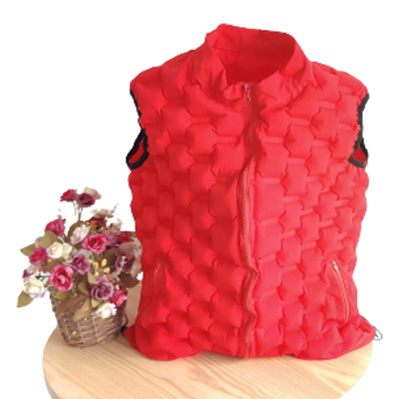 Høy elastisitet Polyester oppblåsbar kald vest FQ-K04